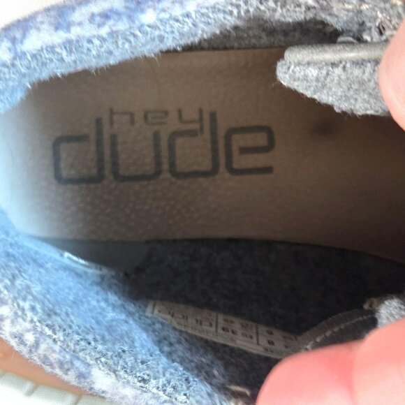 Hey Dude Eloise Boots Womens 8 Granite Gray Recycled Leather Ankle Booties - Picture 10 of 10